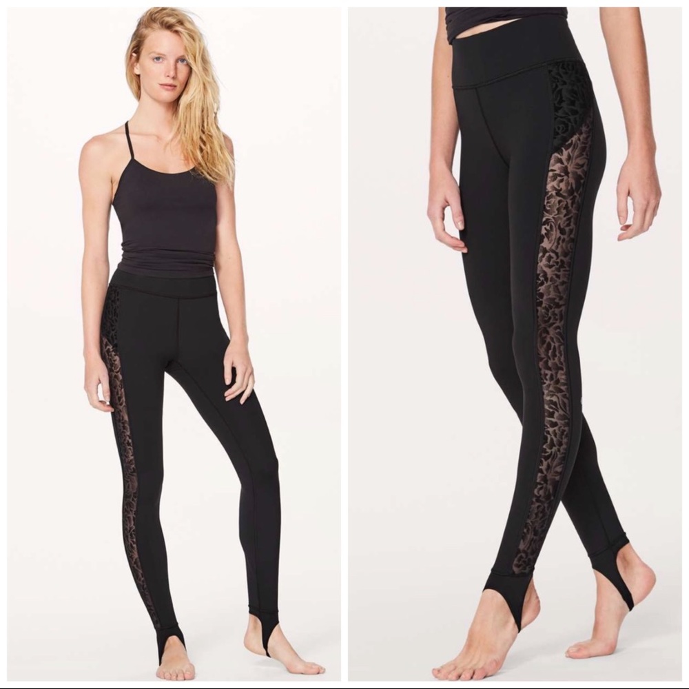 SOLD Lululemon Hold On Flock Mesh Black - Picture 8 of 8